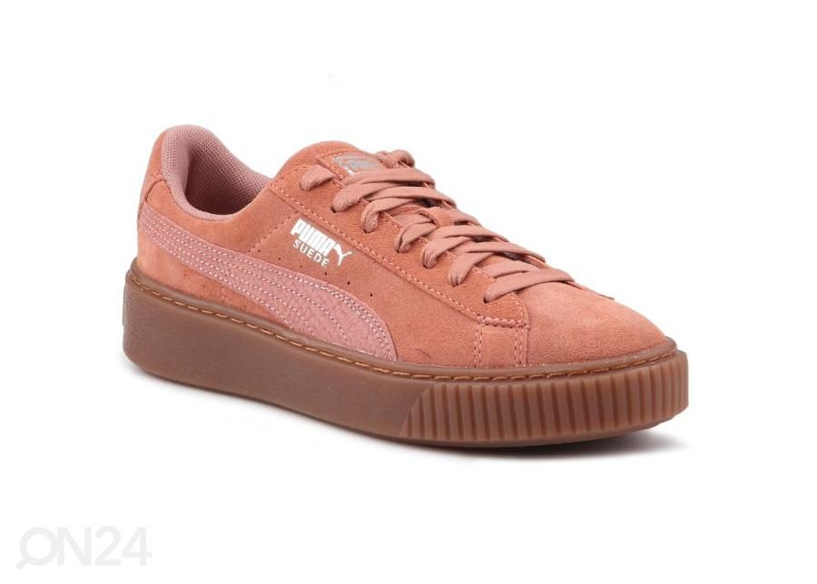 Naiste vabaajajalatsid Puma Suede Platform Animal suurendatud