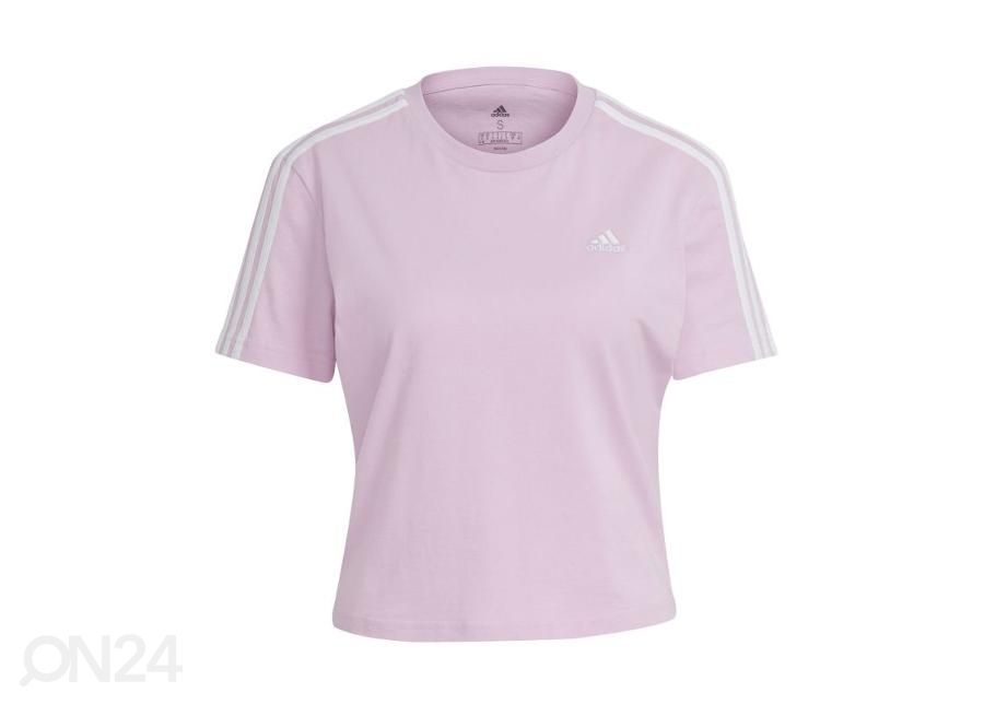 Naiste vabaajasärk Adidas Essentials Loose Crop suurendatud