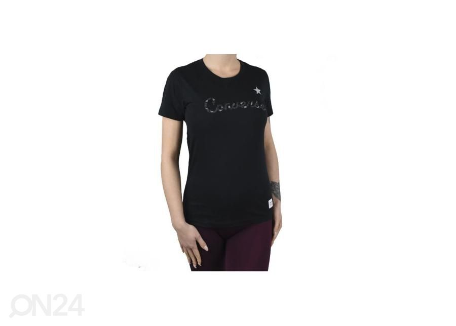 Naiste vabaajasärk Converse Essentials Leopard Tee suurendatud