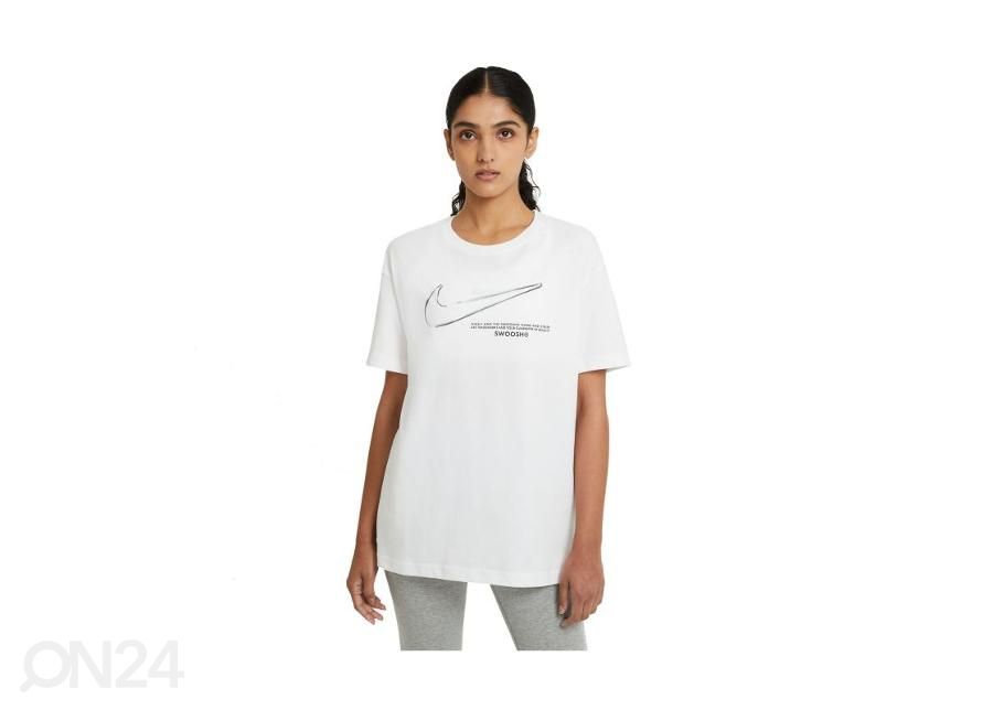 Naiste vabaajasärk Nike NSW Boy Swoosh suurendatud