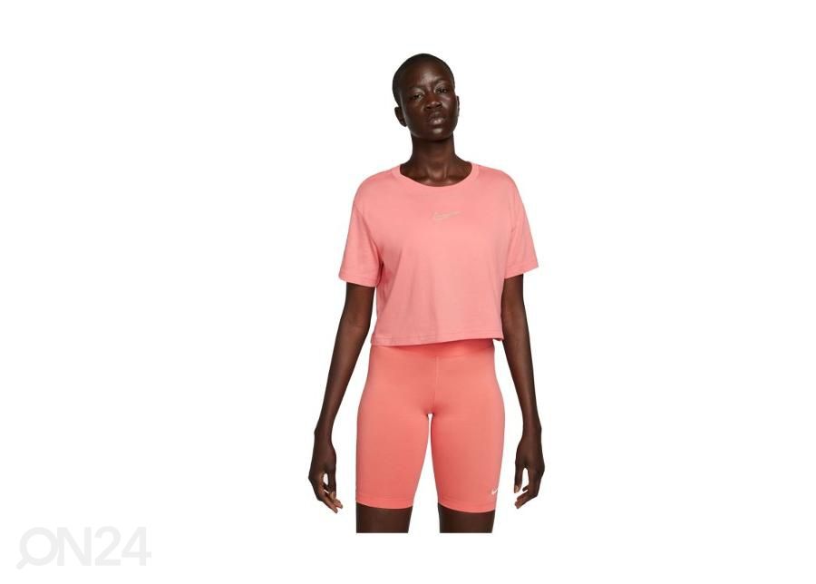 Naiste vabaajasärk Nike NSW Crop suurendatud
