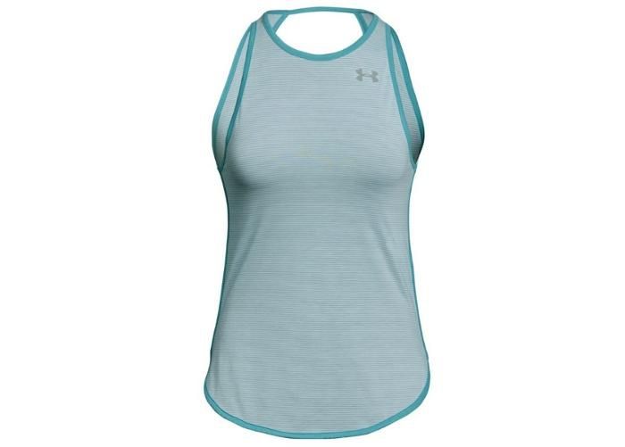 Naiste vabaajasärk Under Armour Threadborne Streaker Open Back W 1309664-101 suurendatud