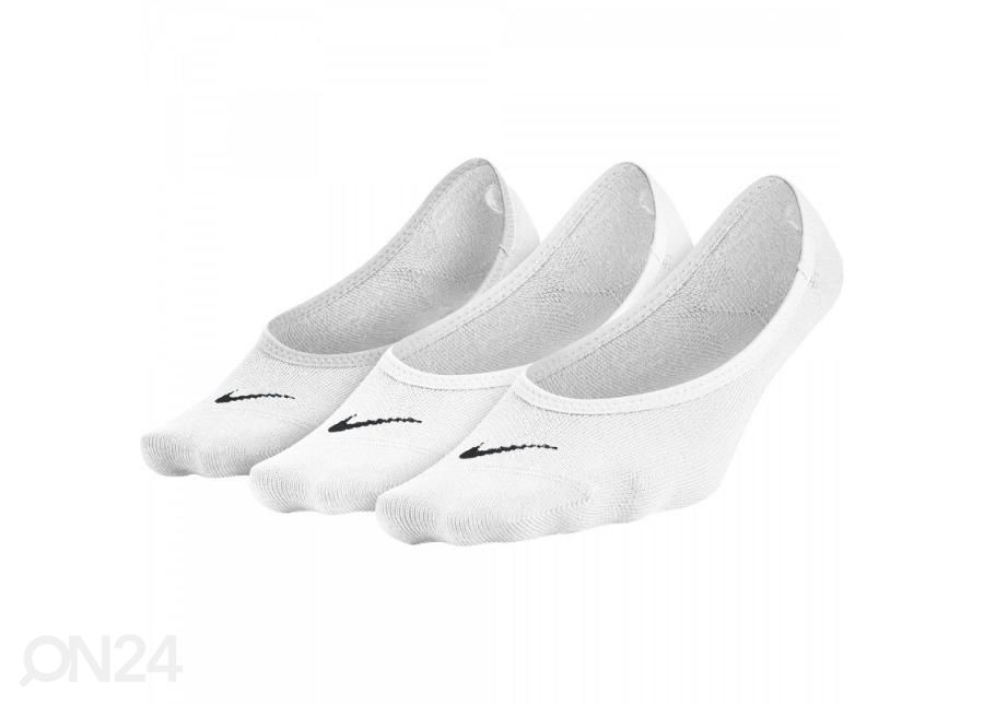 Naiste vabaajasokid Nike Lightweight No-Show 3-pakk suurendatud