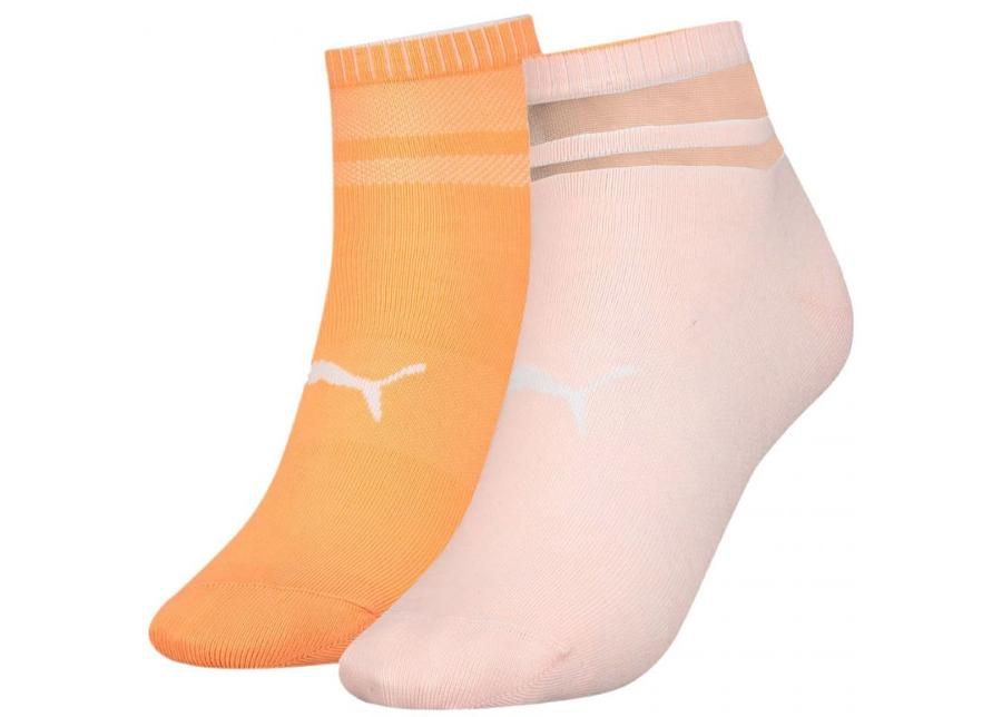 Naiste vabaajasokid Puma Short Sock Structure 2 paari W 907621 01 suurendatud