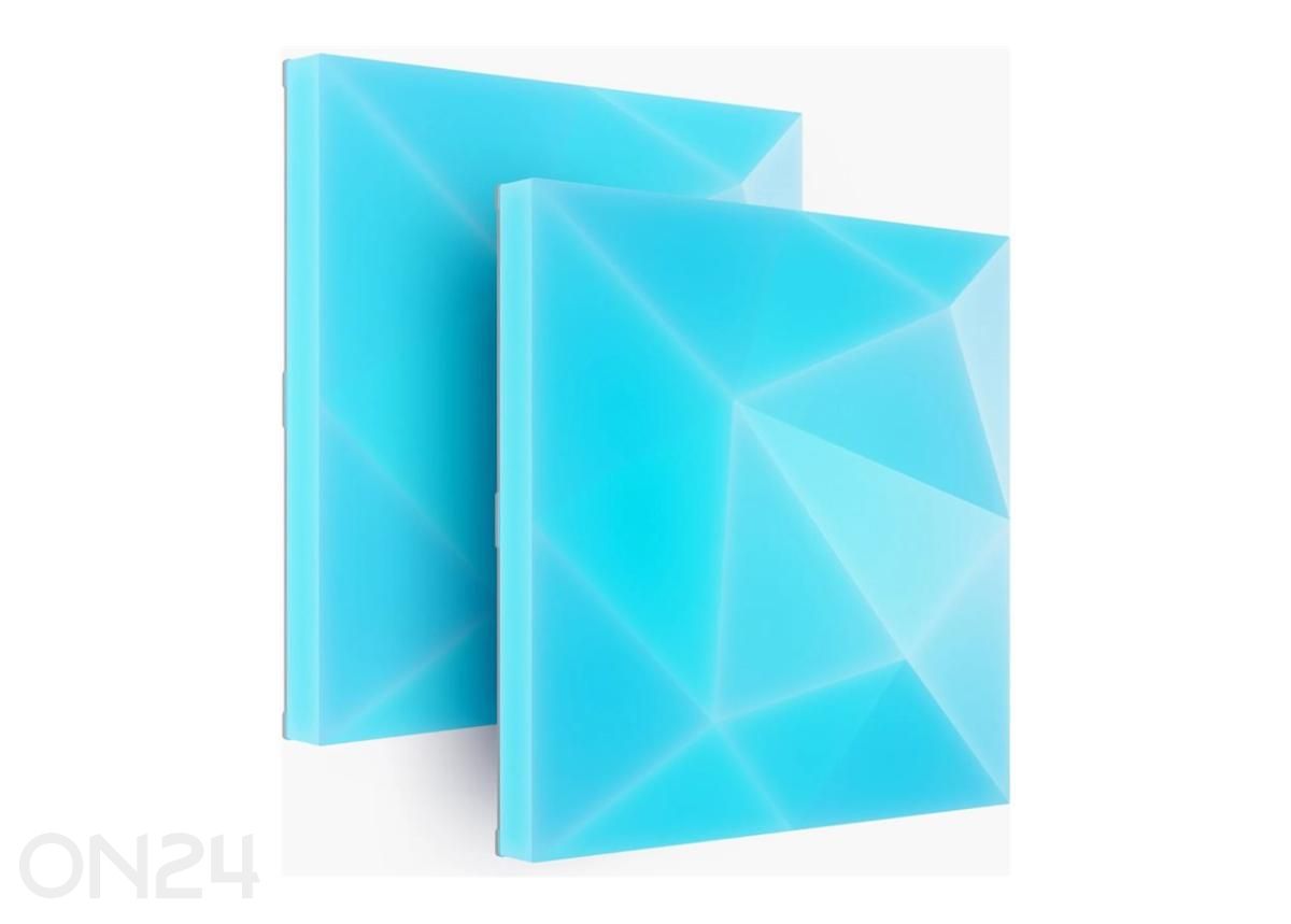 Nanoleaf Blocks Textured Big Squares laienduskomplekt (2 paneeli) suurendatud