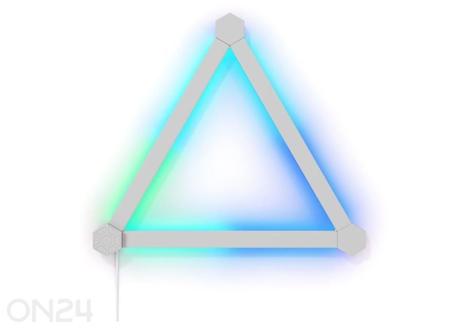 Nanoleaf Lines 60° laienduskomplekt (3 valgusriba) suurendatud