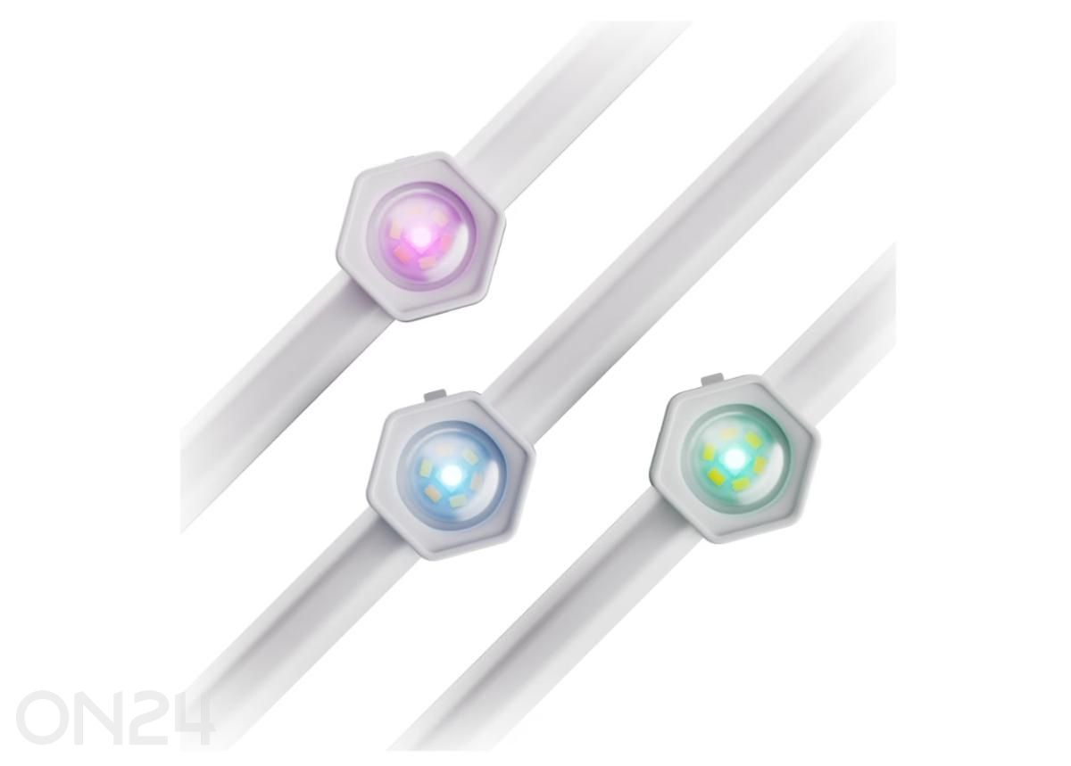 Nanoleaf nutikas mitmevärviline püsivalgusti välitingimustesse – laienduskomplekt (5 m) suurendatud