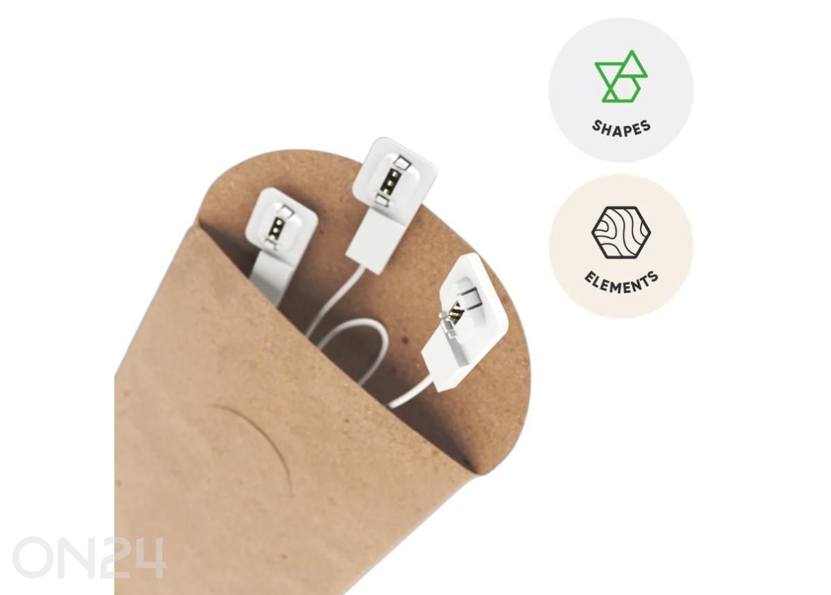 Nanoleaf Shapes painduvad ühenduslülid (3 tk) suurendatud