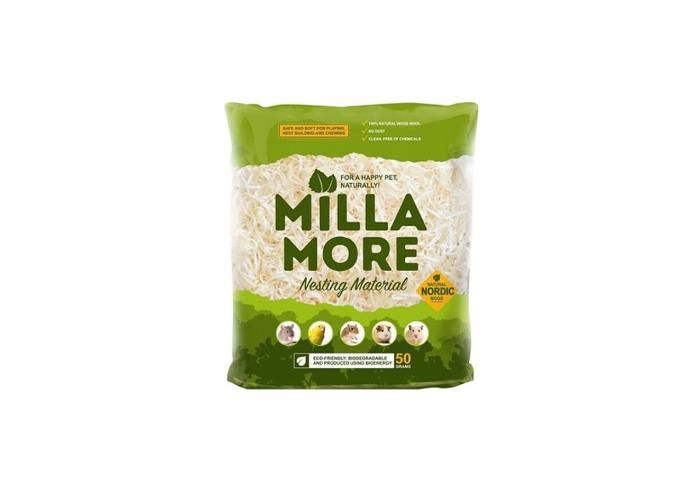 Näriliste/lindude pesamaterjal 50 g suurendatud