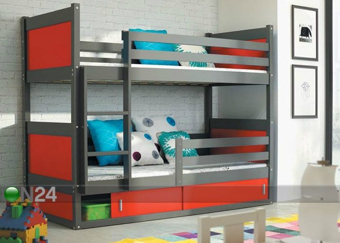 Narivoodi komplekt 90x200 cm suurendatud