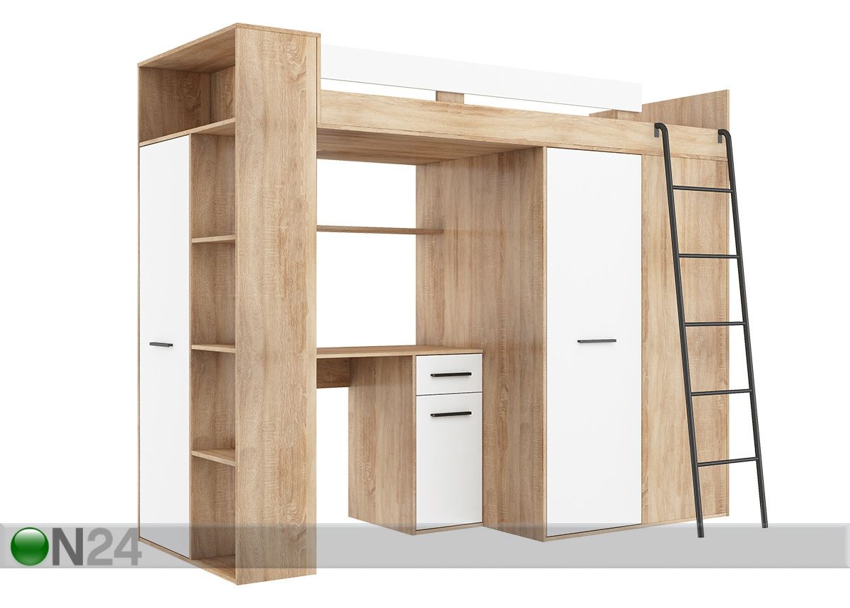 Narivoodi lauaga 90x200 cm suurendatud