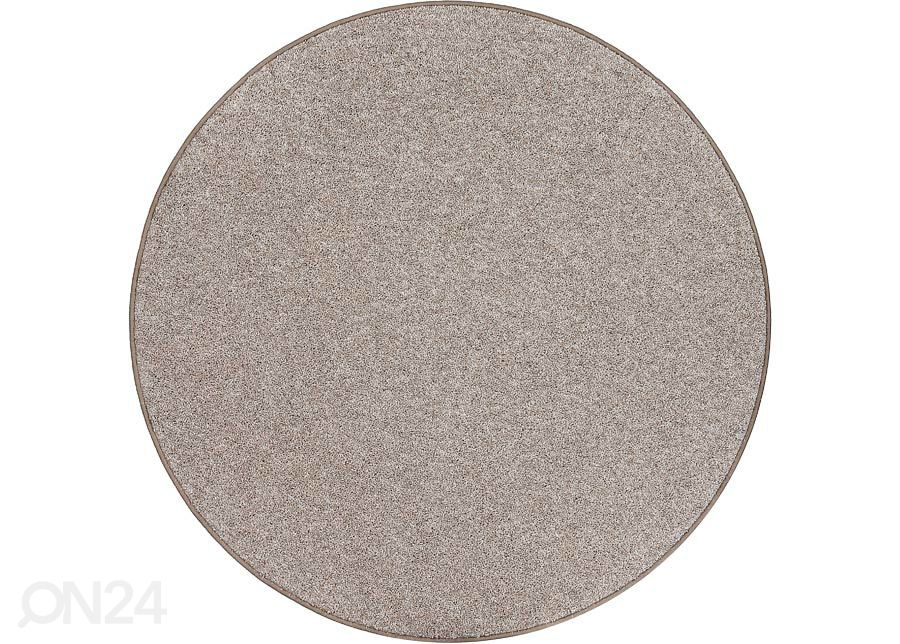Narma friseevaip Aruba beige ümar Ø 133 cm suurendatud