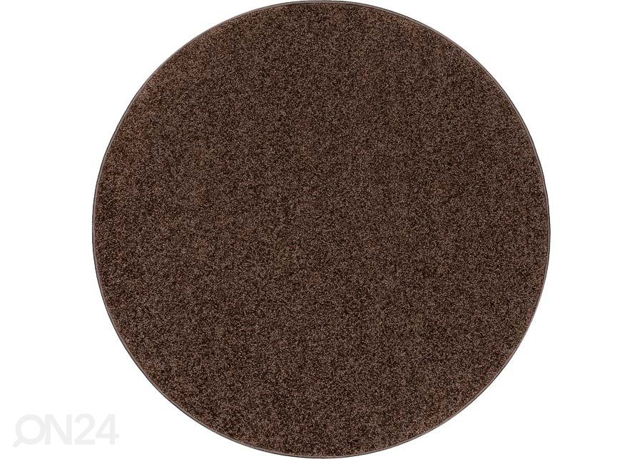 Narma friseevaip Aruba brown ümar Ø 133 cm suurendatud