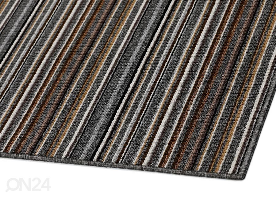 Narma koridorivaip Hugo grey 80x300 cm suurendatud