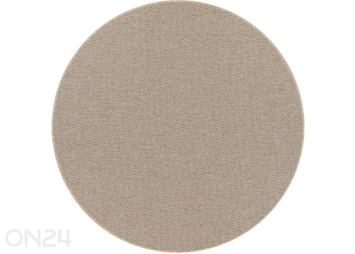 Narma madalsidusvaip Brooklyn™ beige ümar Ø 200 cm suurendatud