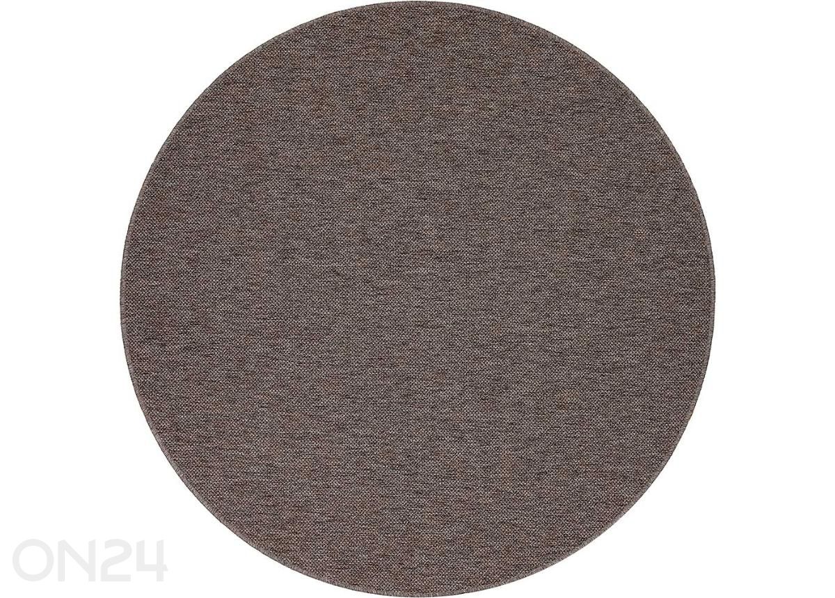 Narma madalsidusvaip Vagabond™ brown ümar Ø 200 cm suurendatud