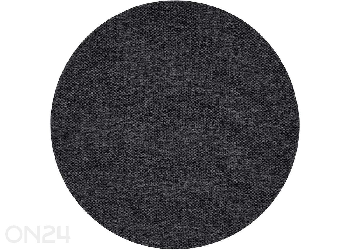 Narma madalsidusvaip Vagabond™ carbon ümar Ø 200 cm suurendatud