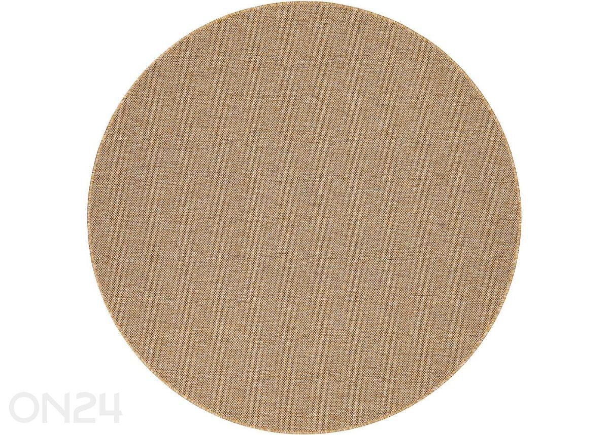 Narma madalsidusvaip Vagabond™ gold ümar Ø 200 cm suurendatud