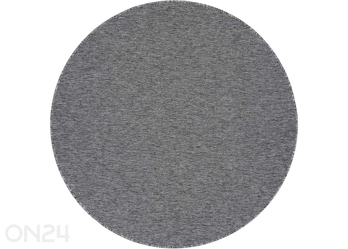 Narma madalsidusvaip Vagabond™ grey ümar Ø 200 cm suurendatud