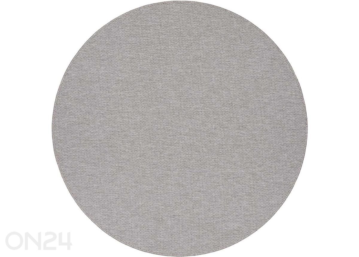 Narma madalsidusvaip Vagabond™ silver ümar Ø 200 cm suurendatud