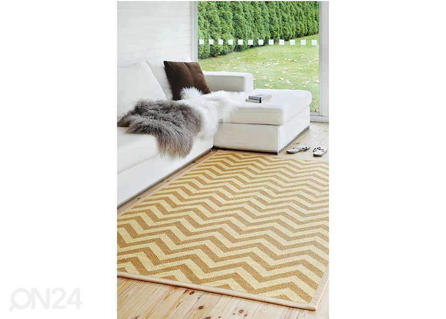 Narma newWeave® bukleevaip Viita gold 200x300 cm suurendatud