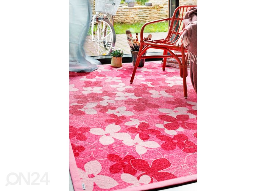 Narma newWeave® šenillvaip Nurme pink 200x300 cm suurendatud
