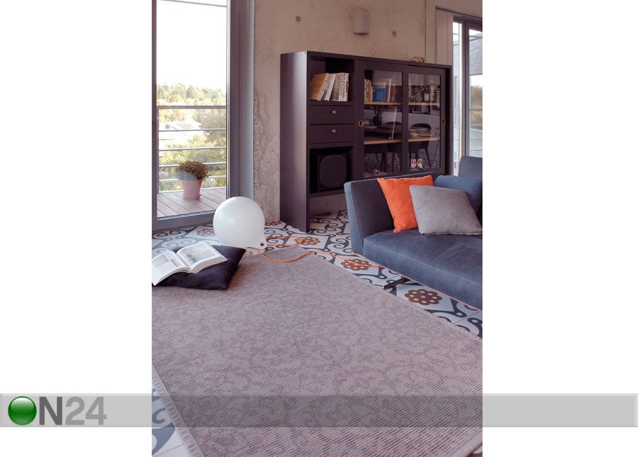 Narma newWeave® šenillvaip Pitsalu linen 70x140 cm suurendatud