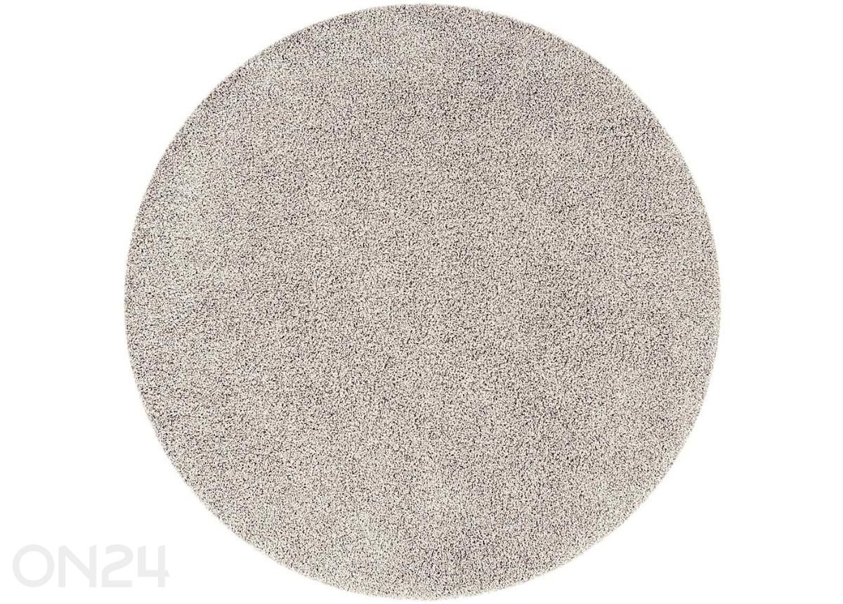 Narma pikakarvaline vaip Spice™ beige ümar Ø 133 cm suurendatud