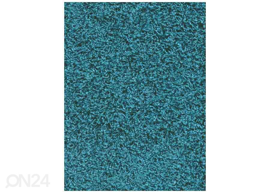 Narma pikakarvaline vaip Spice™ petrol 67x133 cm suurendatud
