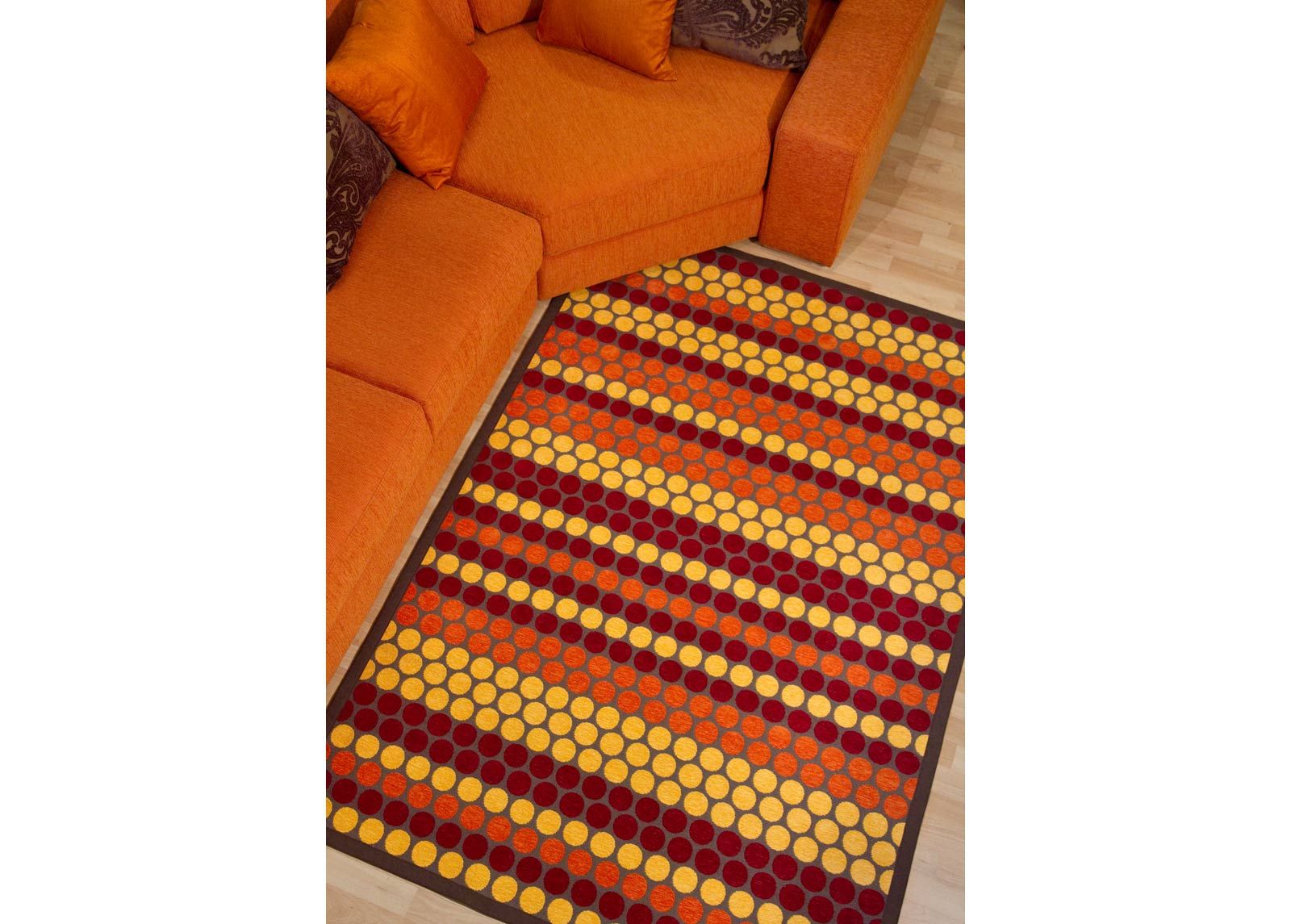 Narma puuvillane vaip Kaali 80 x 250 cm suurendatud
