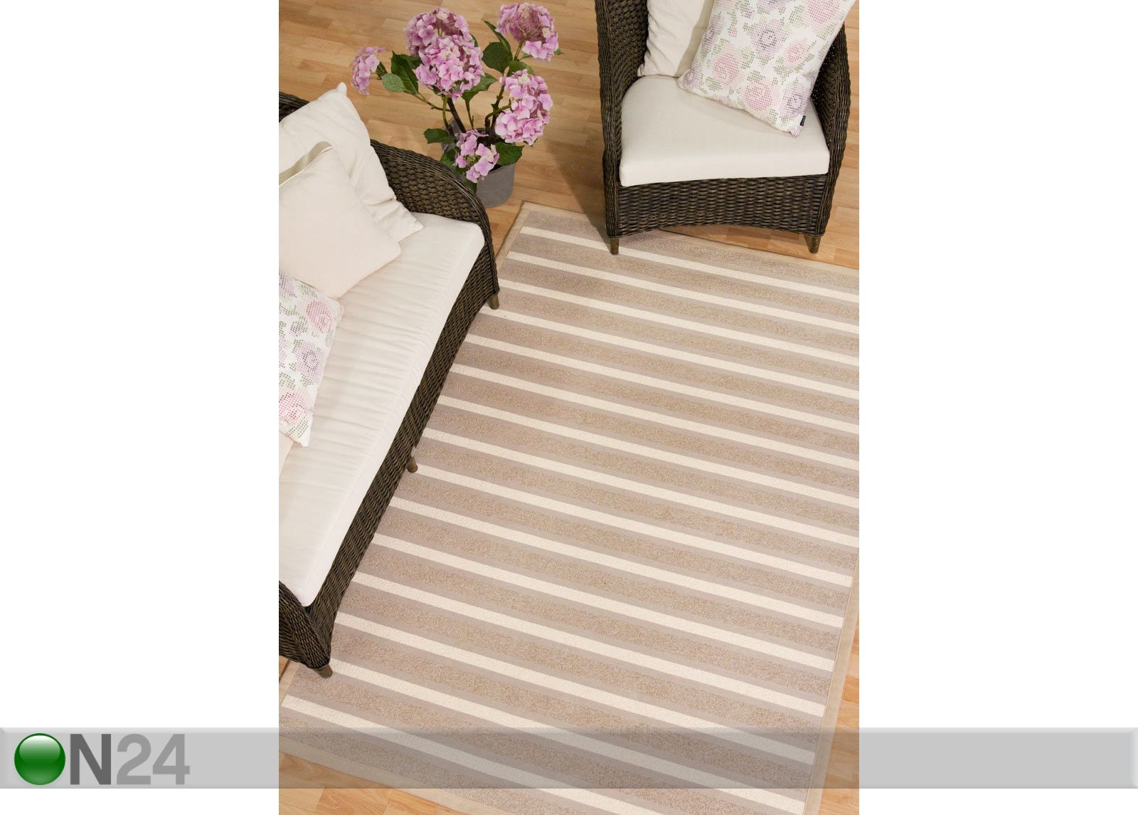 Narma puuvillane vaip Seira 80x250 cm suurendatud