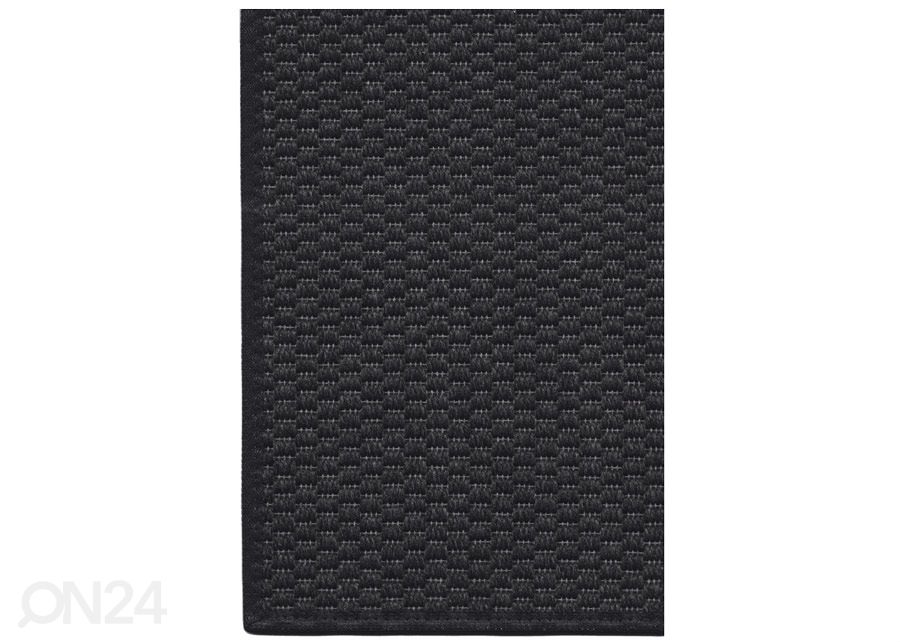 Narma silesidusvaip Bono black 80x160 cm suurendatud