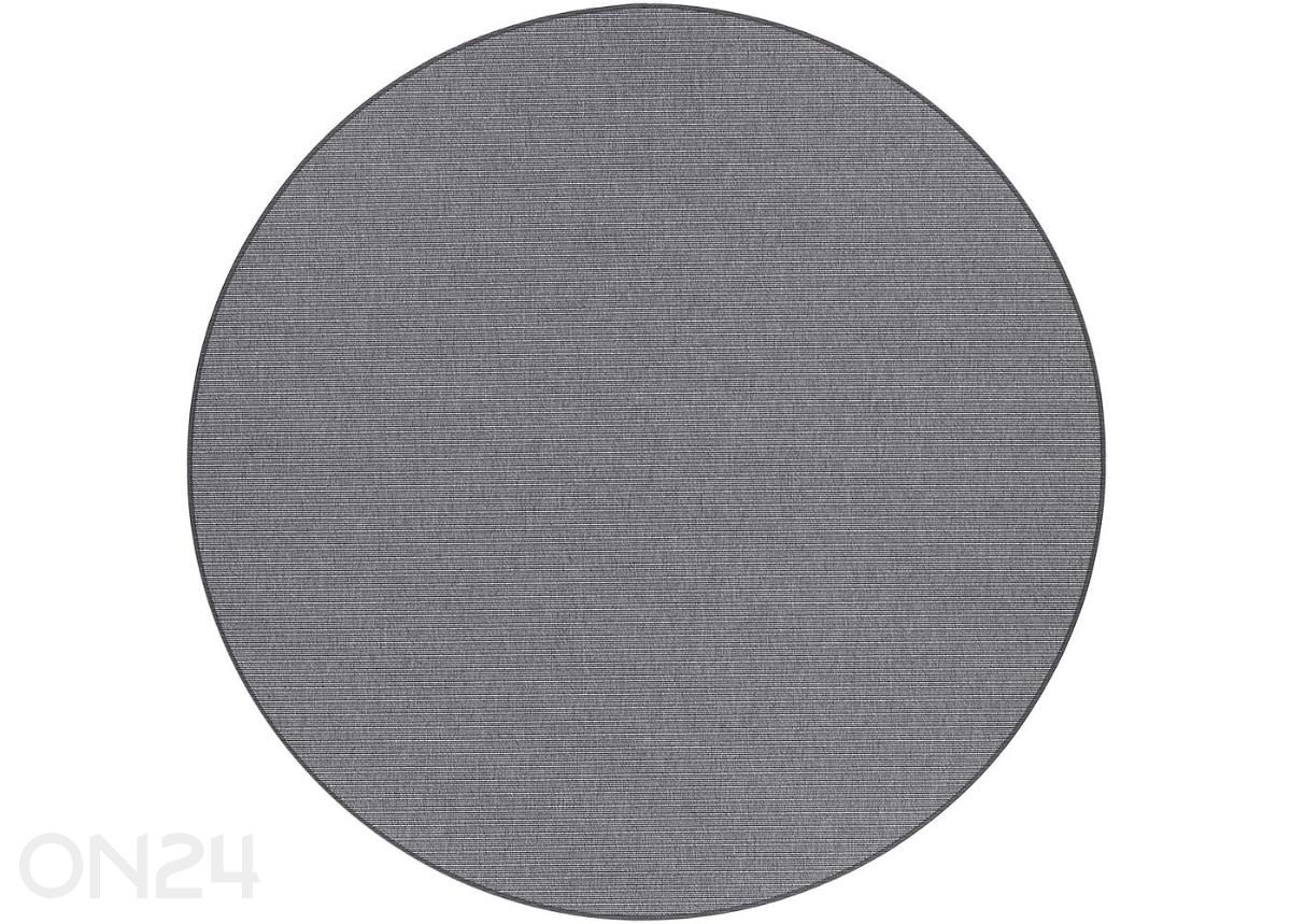 Narma silesidusvaip Credo™ grey ümar Ø 160 cm suurendatud