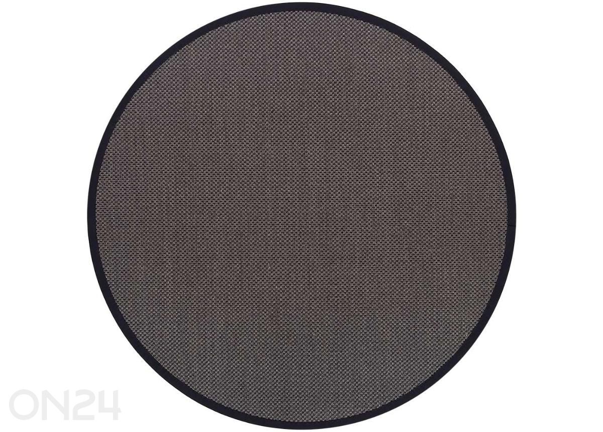Narma sisalvaip Dragon™ anthracite ümar Ø 160 cm suurendatud