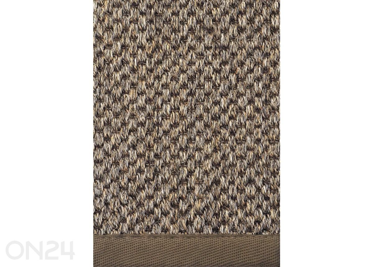 Narma sisalvaip Dragon™ brown 80x160 cm suurendatud