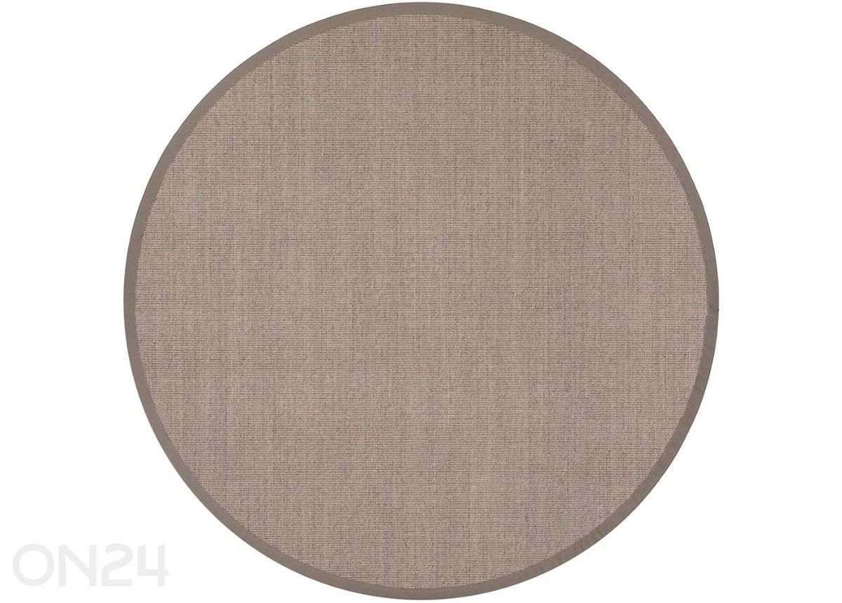 Narma sisalvaip Livos™ linen ümar Ø 160 cm suurendatud