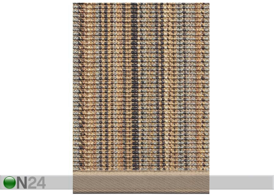Narma sisalvaip Livos multi 80x200 cm suurendatud