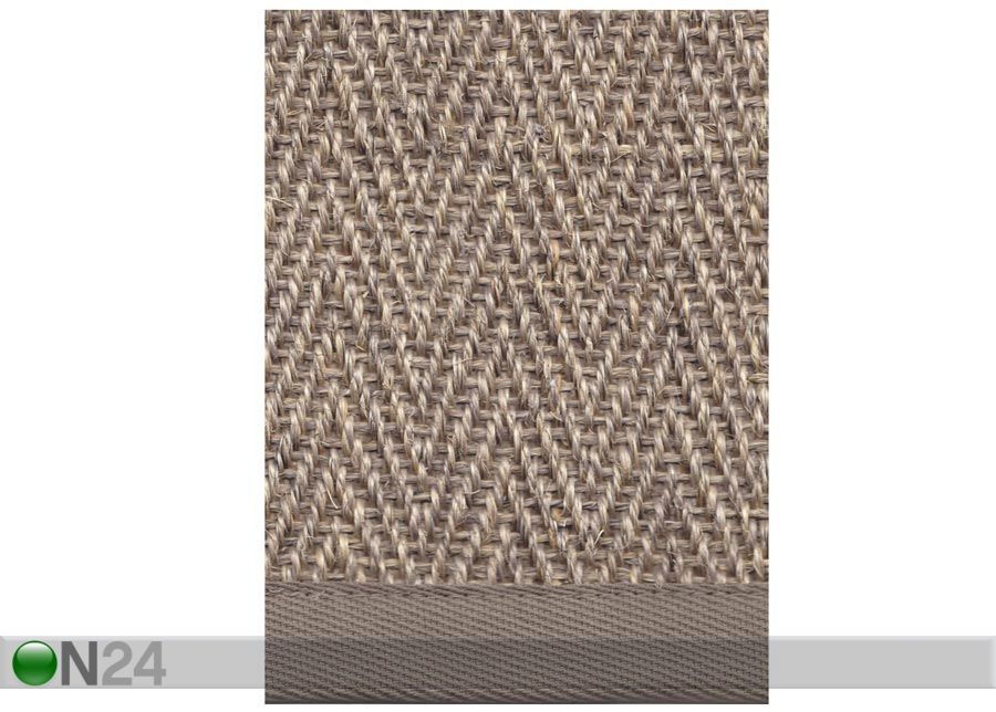 Narma sisalvaip Tuna linen 80x150 cm suurendatud