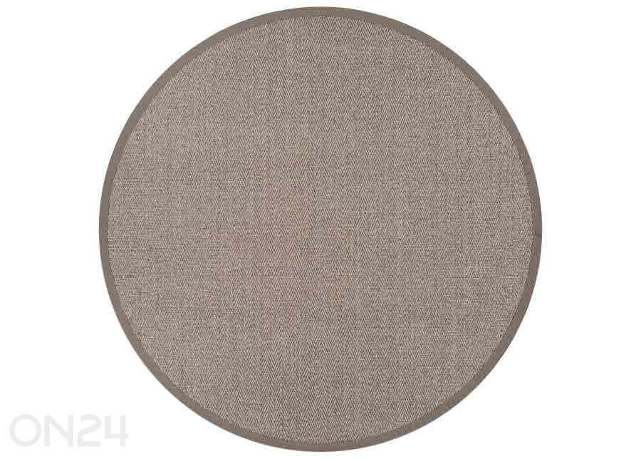Narma sisalvaip Tuna™ linen ümar Ø 160 cm suurendatud