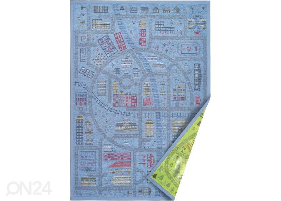 Narma smartWeave® DUO vaip Ülejõe blue-green 200x300 cm suurendatud