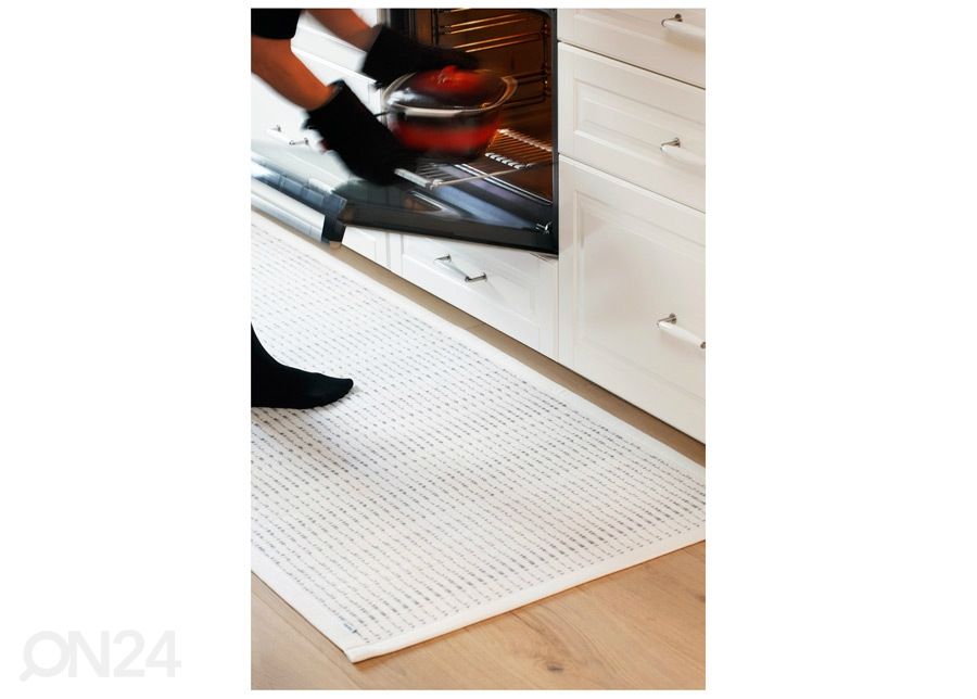 Narma smartWeave® vaip Esna white 70x140 cm suurendatud