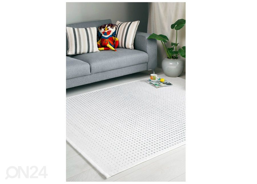 Narma smartWeave® vaip Helme white 200x300 cm suurendatud