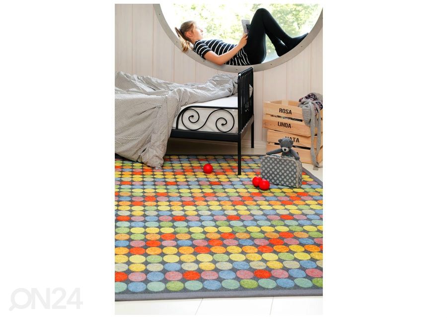 Narma smartWeave® vaip Pallika bright 80x250 cm suurendatud