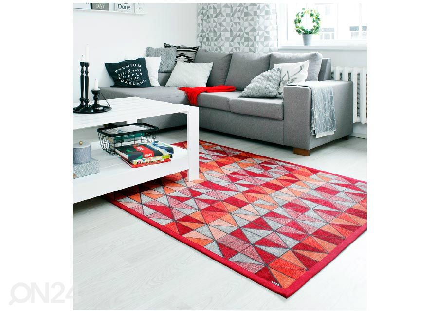 Narma smartWeave® vaip Treski red 200x300 cm suurendatud
