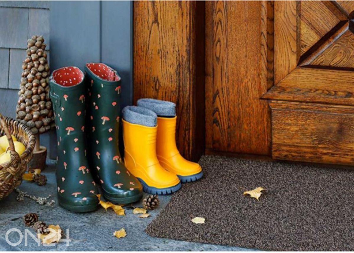 Narma uksematt Kodiak brown 100x150 cm suurendatud