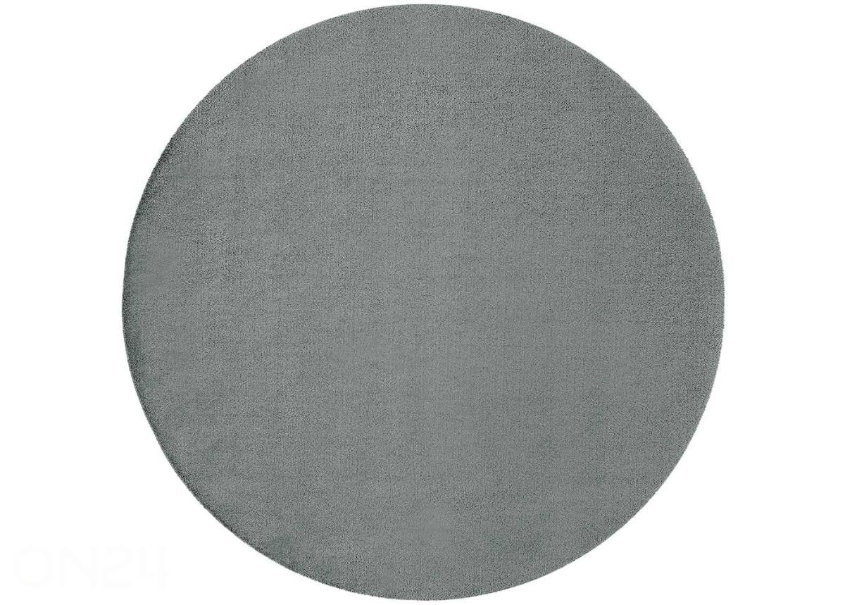 Narma veluurvaip Eden™ grey ümar Ø 133 cm suurendatud