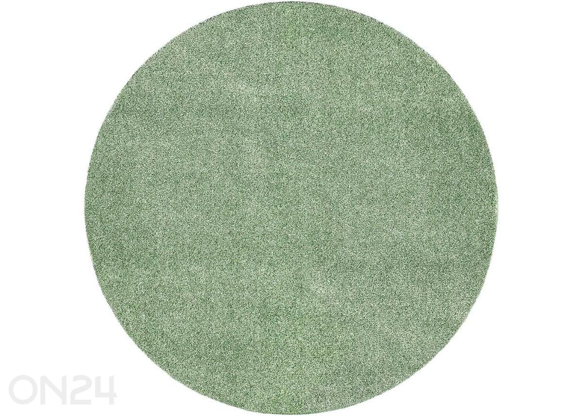 Narma veluurvaip Noble™ green ümar Ø 200 cm suurendatud