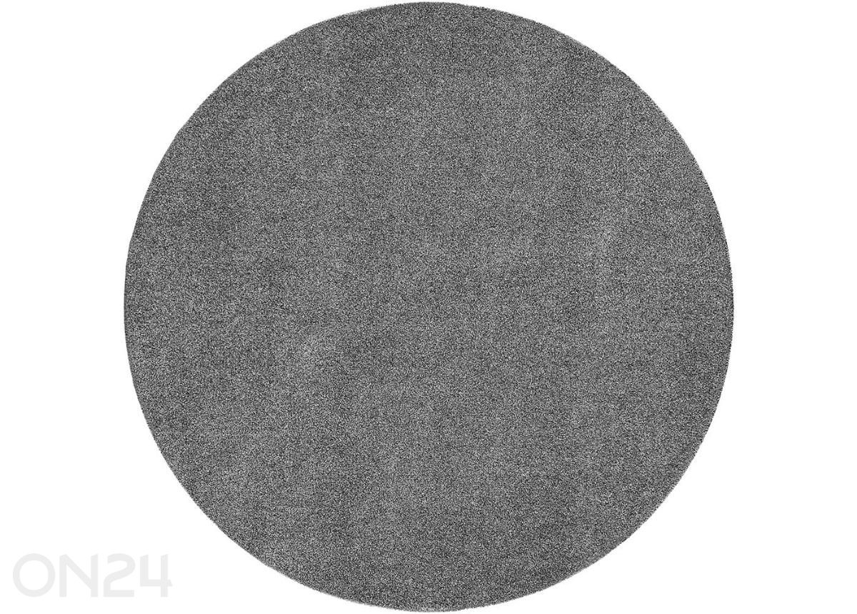 Narma veluurvaip Noble™ grey ümar Ø 133 cm suurendatud