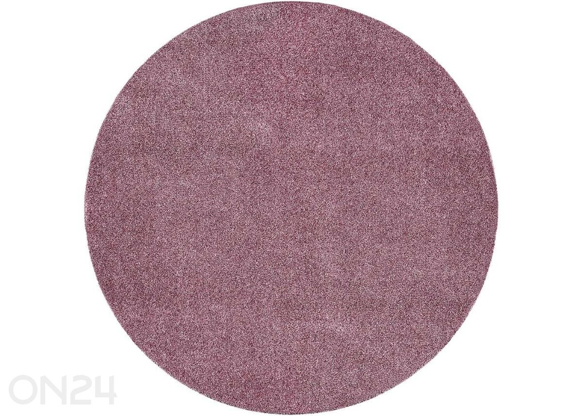 Narma veluurvaip Noble™ lilac ümar Ø 133 cm suurendatud