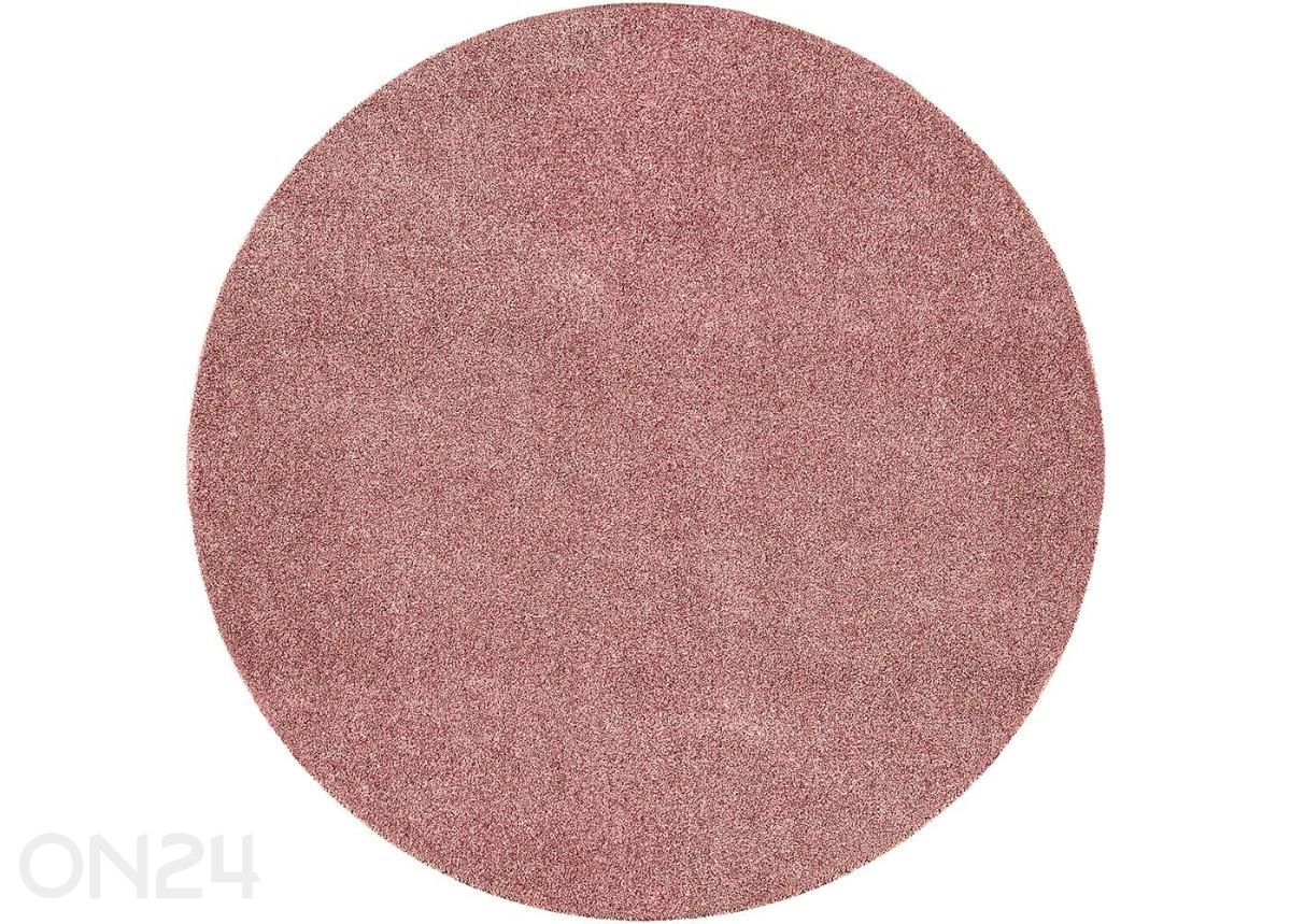 Narma veluurvaip Noble™ ümar coral Ø 133 cm suurendatud